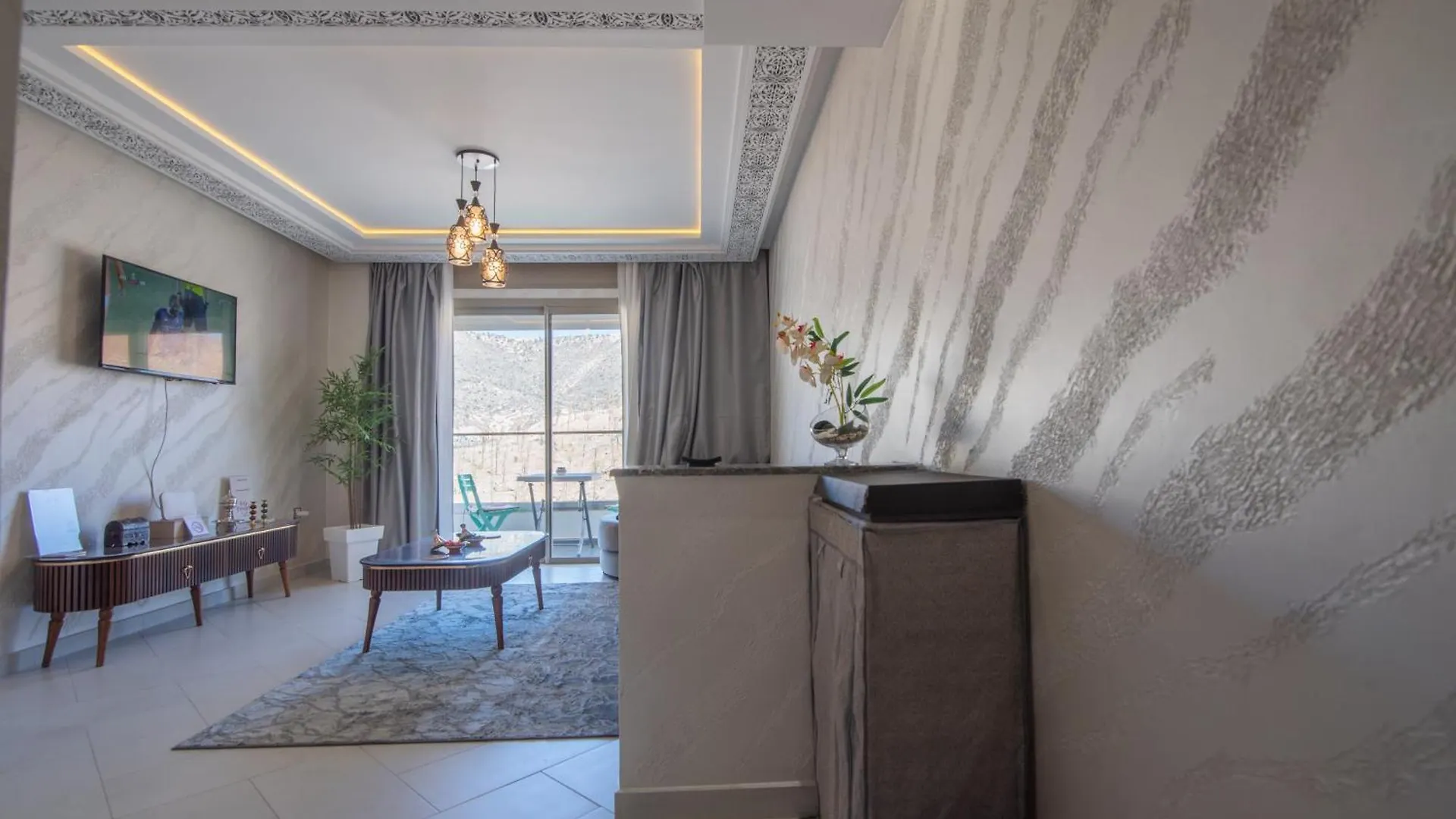 Luxury Seafront Apartment 99Sqm With 2 Bedrooms And Wi-Fi Unlimited Agadir